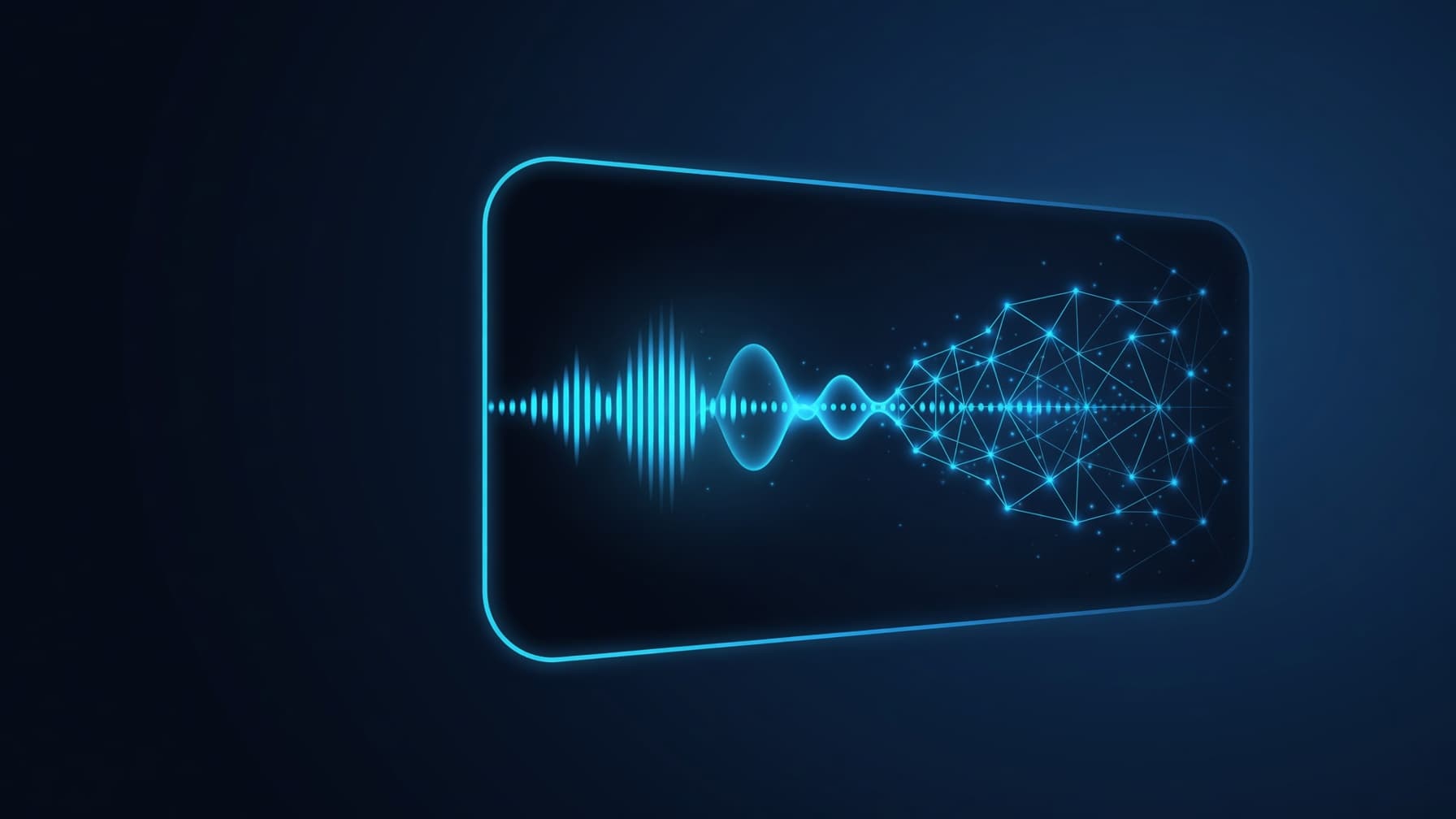 Visualization of an AI agent answering an incoming business call
